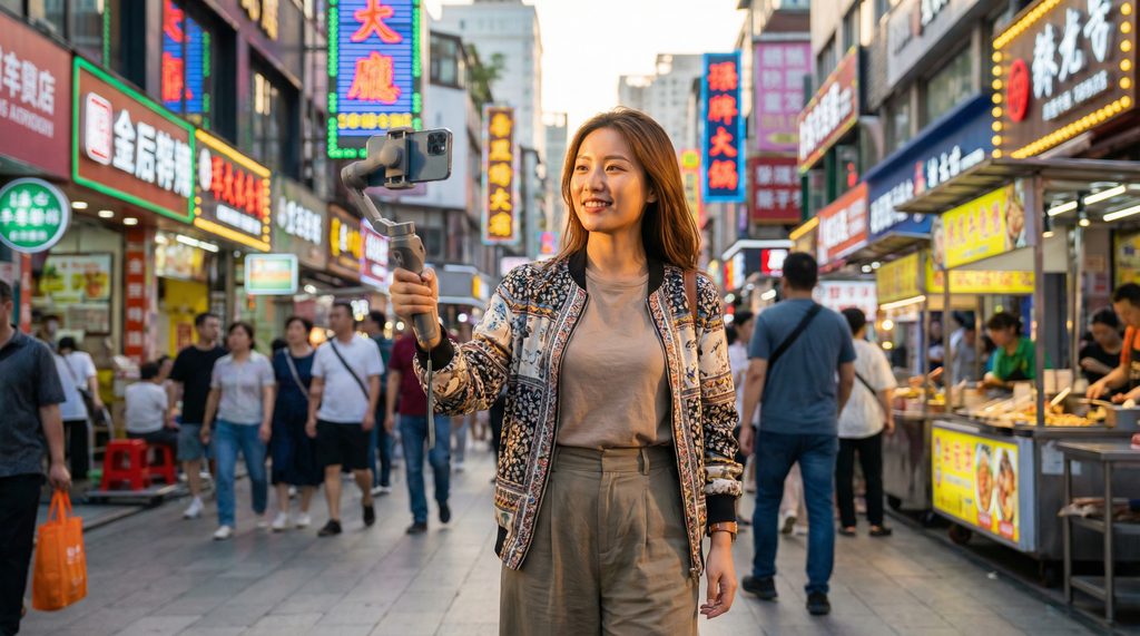 探花VLOG城市探索视频